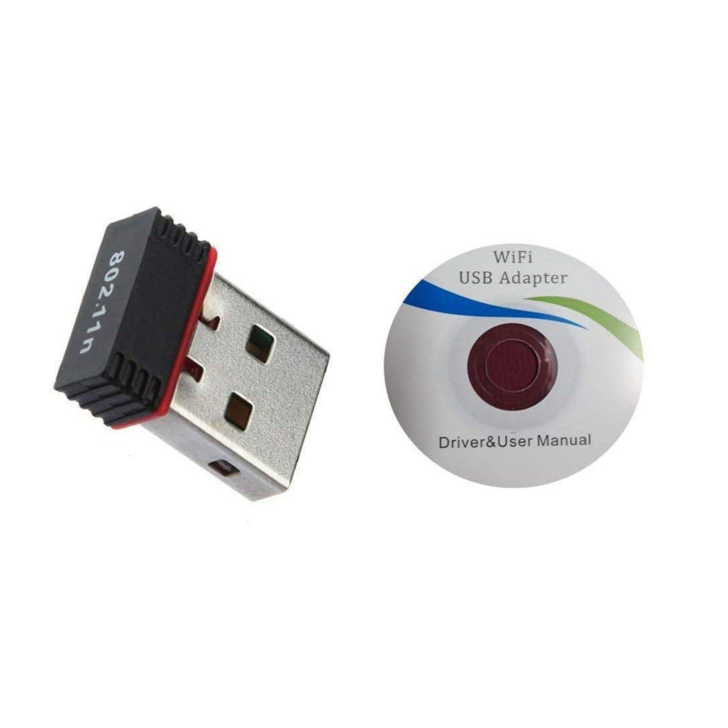 7224 Wi-Fi Receiver Wireless Mini Wi-Fi Network Adapter with with Driver Cd For Computer & Laptop And Etc Device Use DeoDap 7224 Wi-Fi Receiver Wireless Mini Wi-Fi Network Adapter with with Driver Cd For Computer & Laptop And Etc Device Use DeoDap